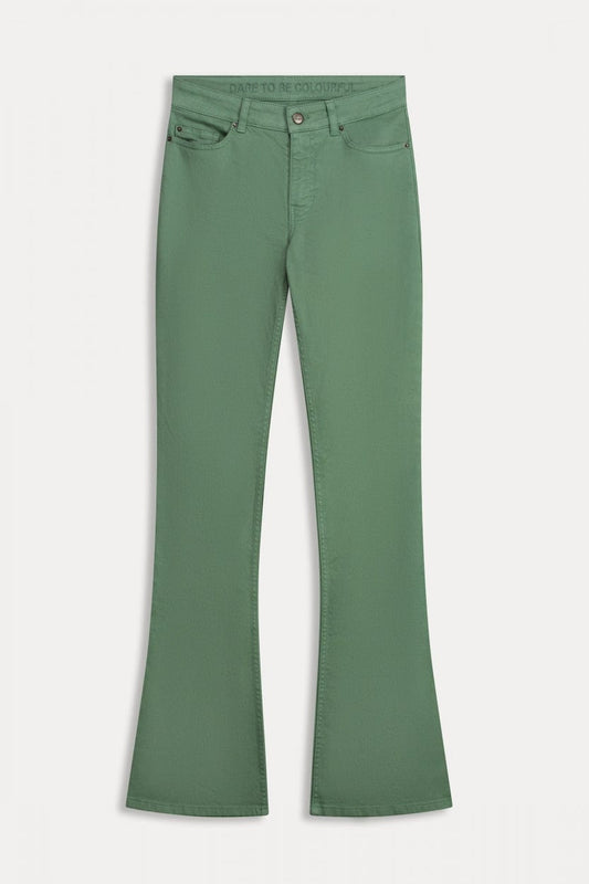 JEANS - Kate Flare Mythical Green