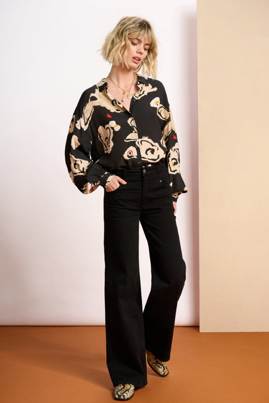 JEANS - Wide Leg Eternal Black