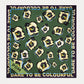 SCHAL - Flower Swirl Green