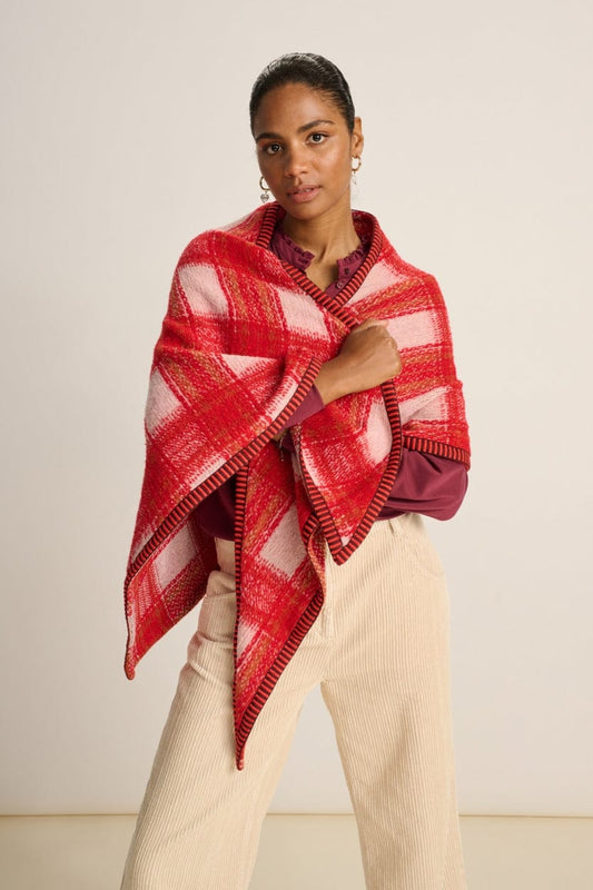 SCHAL - Checks Scarlet Red
