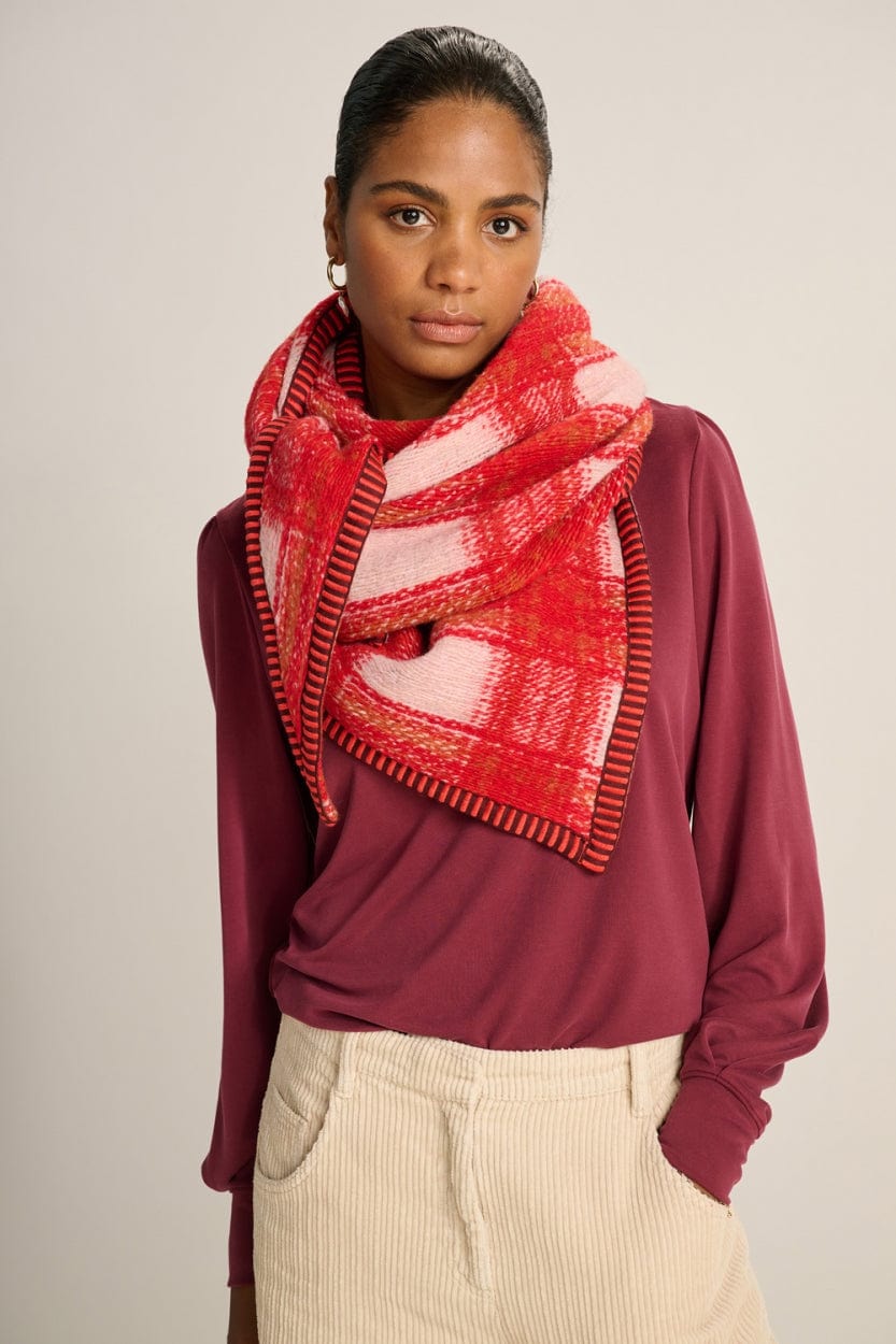 SCHAL - Checks Scarlet Red