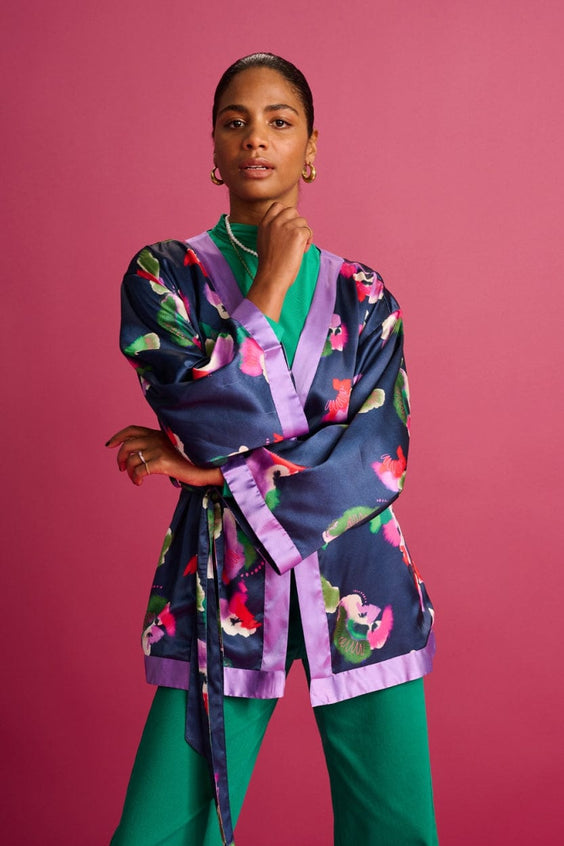KIMONO - Violets