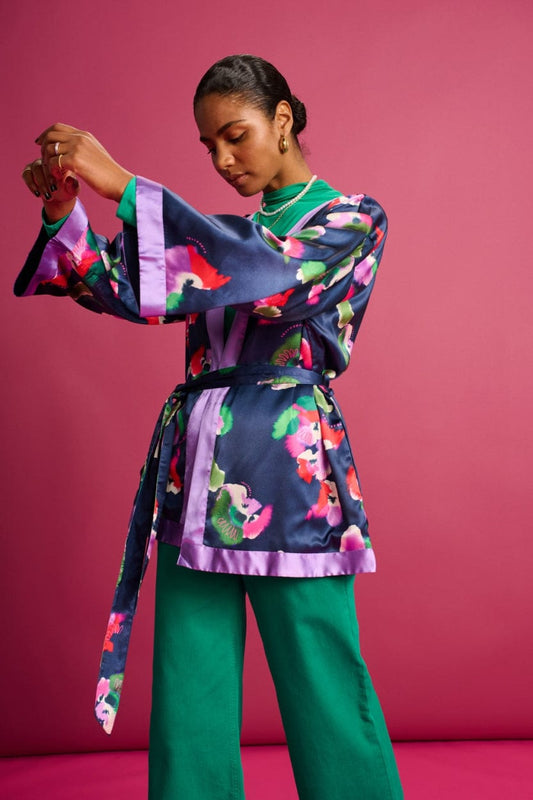 KIMONO - Violets