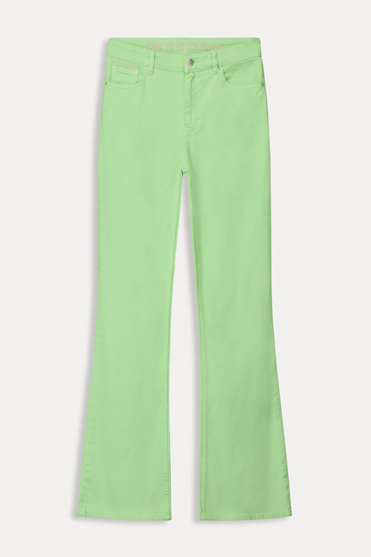 JEANS - Kate Flare Summer Green