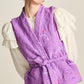 GILET - Quilted Purple