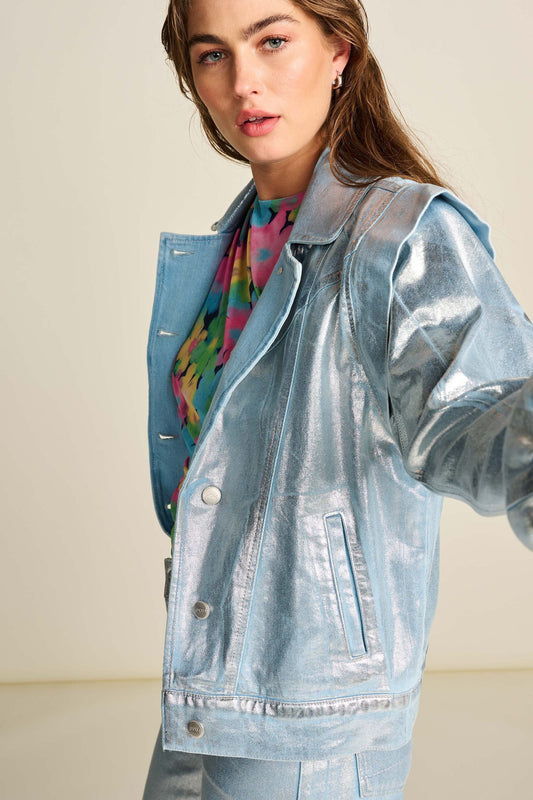 JACKE - Denim Metallic