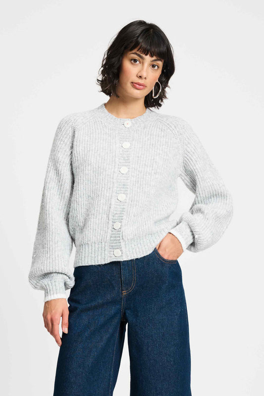 STRICKJACKE - Grigio