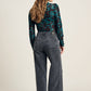 JEANS- Wide leg Grey Storm