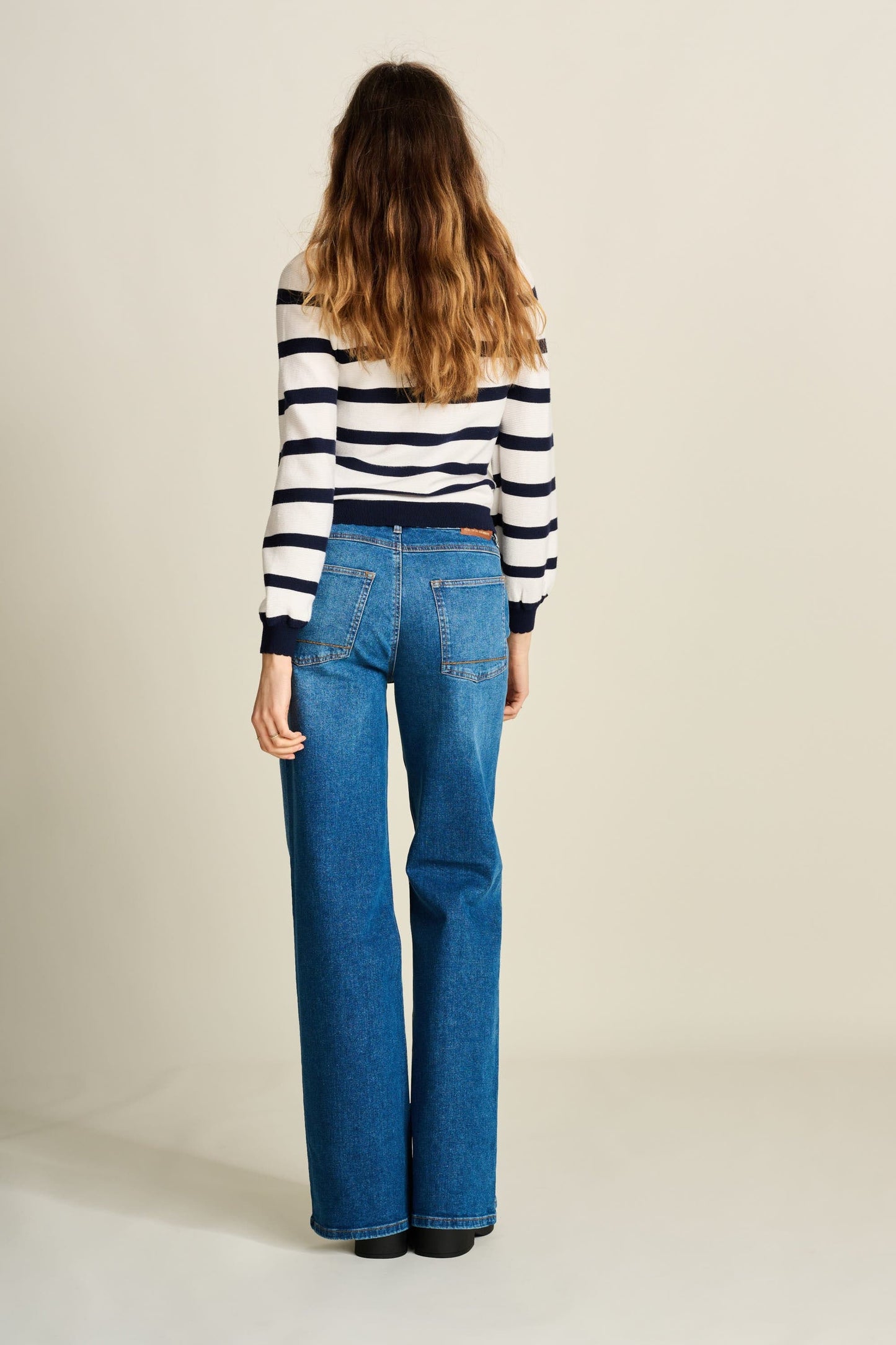 JEANS- Wide leg vintage blue