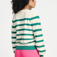 PULLOVER - Striped Fresh Green
