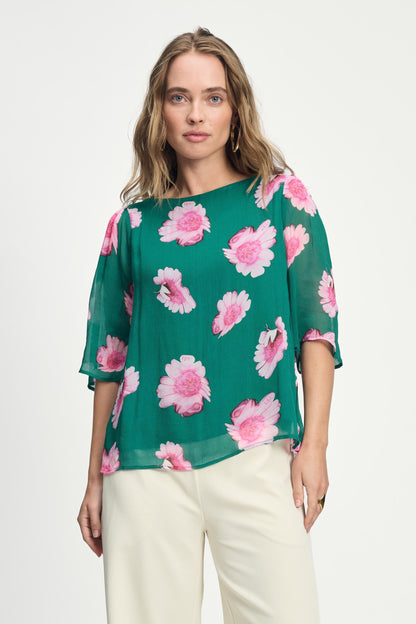 TOP - Meadow Flowers Green