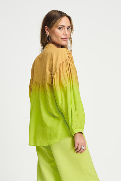 BLUSE - Faded Summer Lime