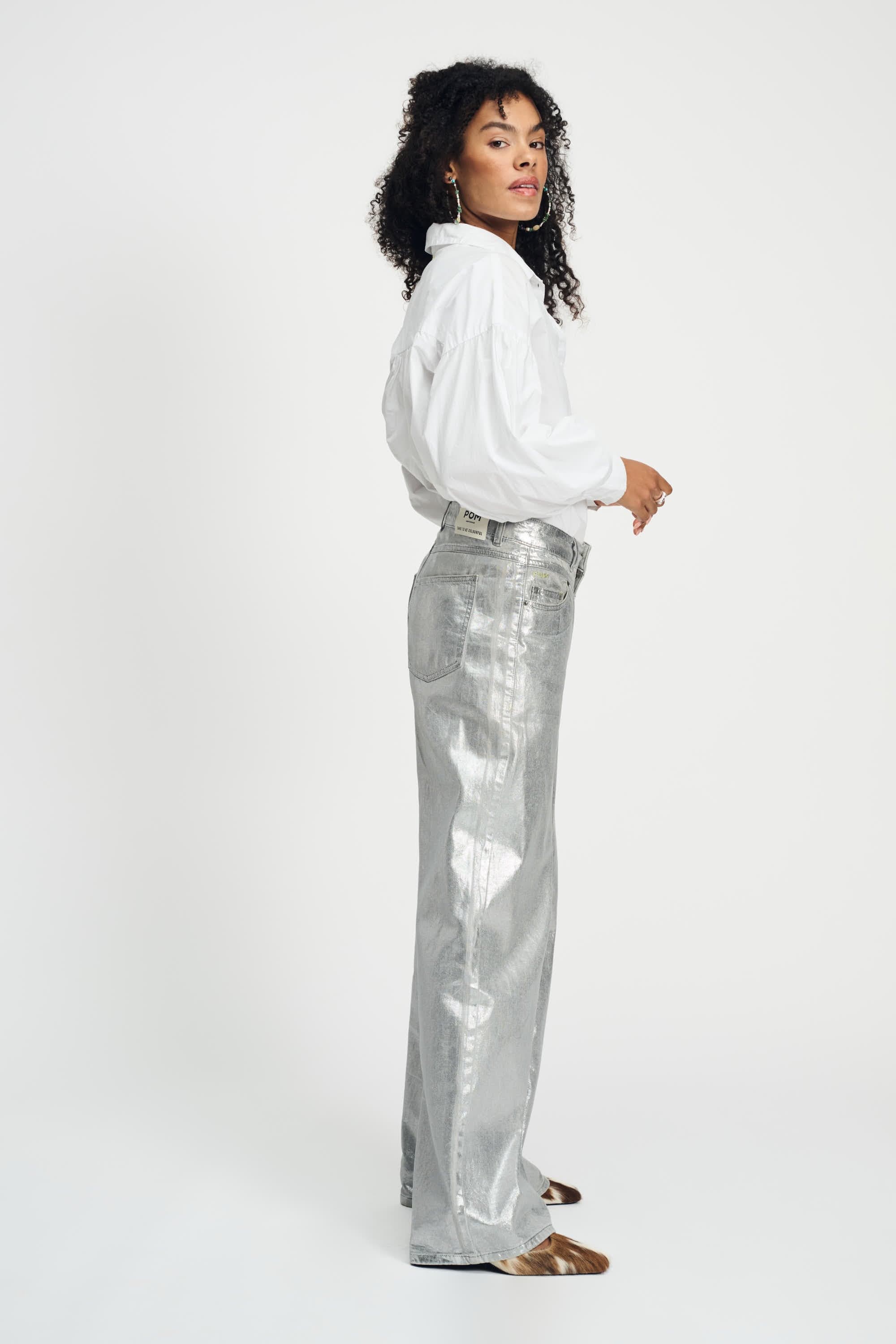 JEANS - Shimmer Denim Grey