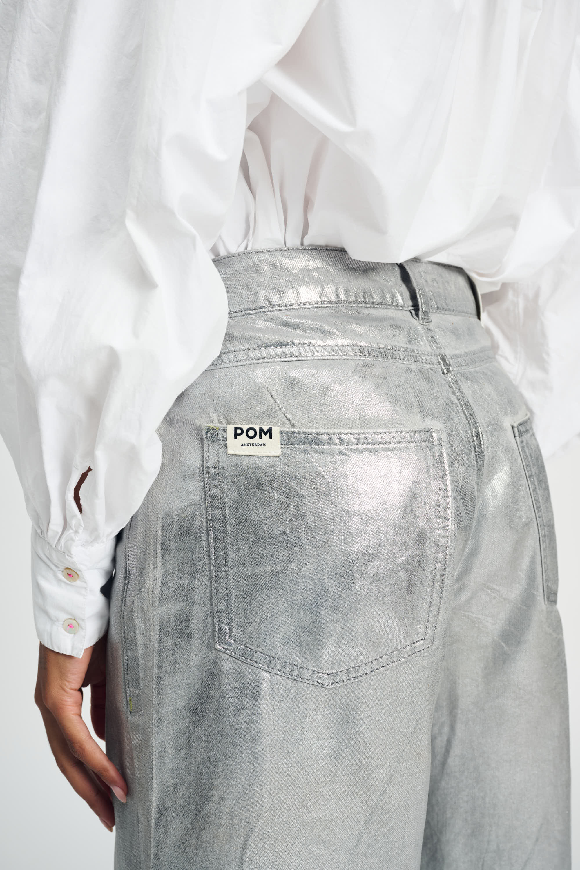 JEANS - Shimmer Denim Grey