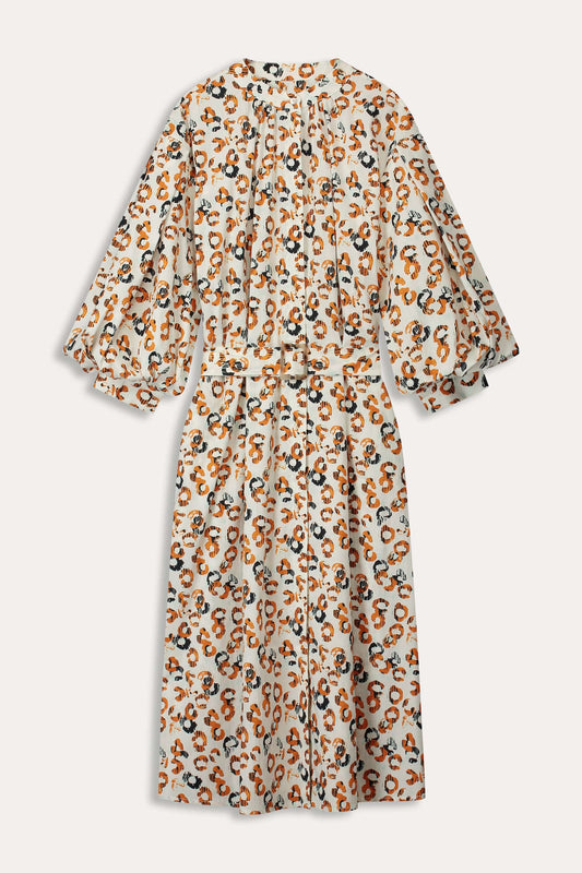 KLEID - Poplin Leopard Lush