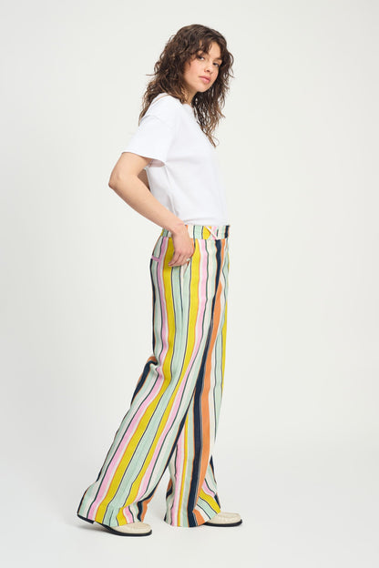 HOSE - Paradise Stripes Linen