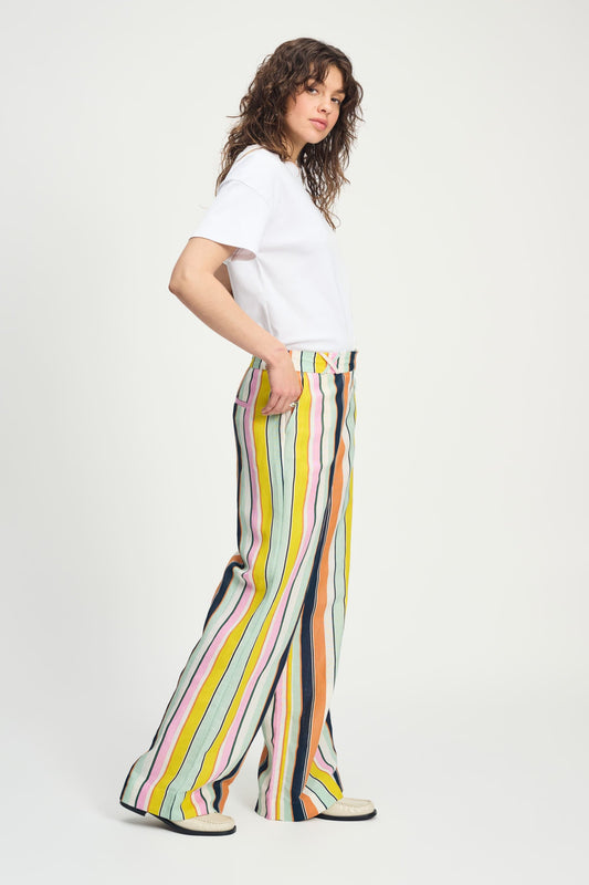 HOSE - Paradise Stripes Linen
