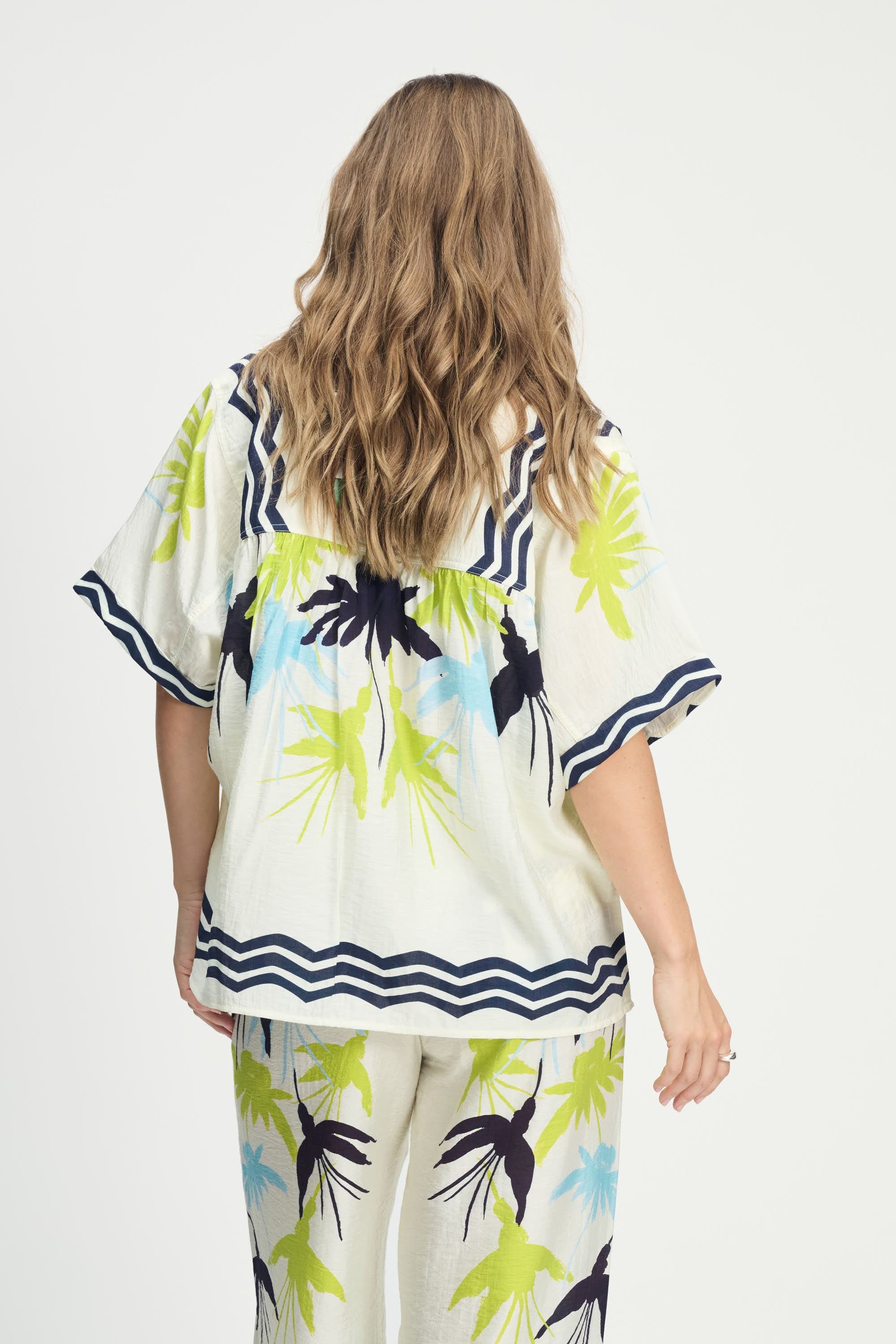 BLUSE - Artisan Lime