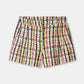 SHORTS - Brushwork Check Linen