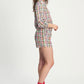 SHORTS - Brushwork Check Linen