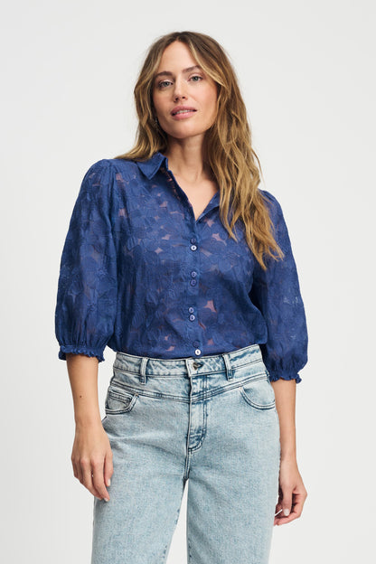BLUSE - Sapphire Blue