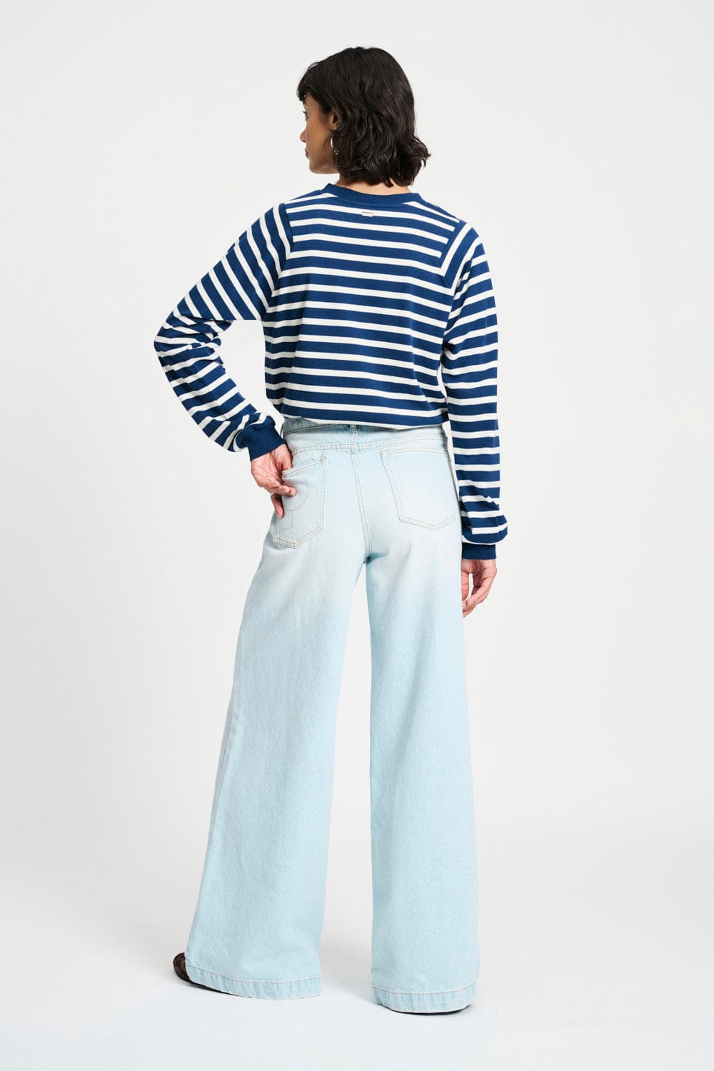 JEANS - Baggy Wideleg Light Blue