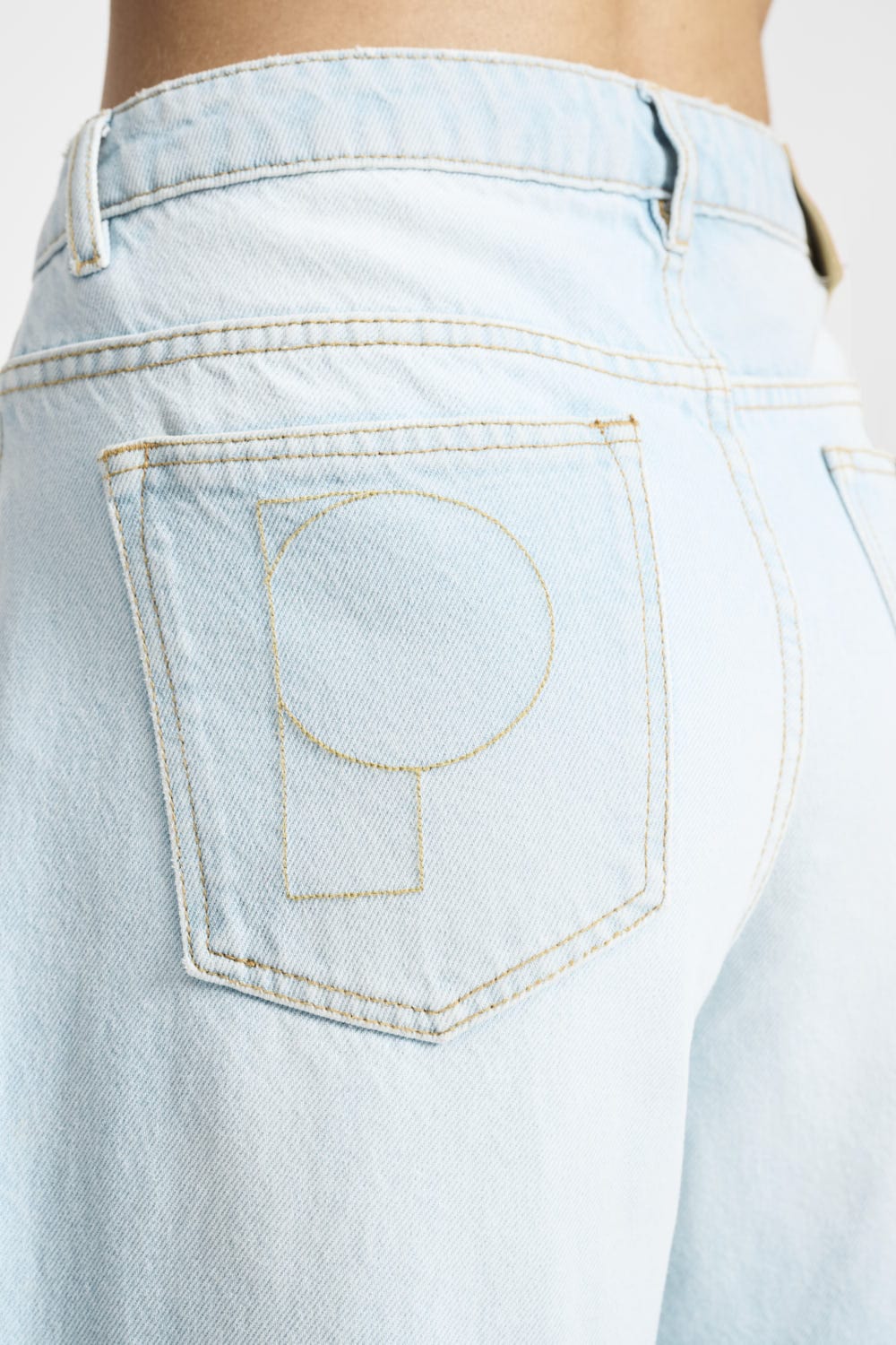 JEANS - Baggy Wideleg Light Blue