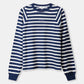 TOP - Lisa Striped Blue White