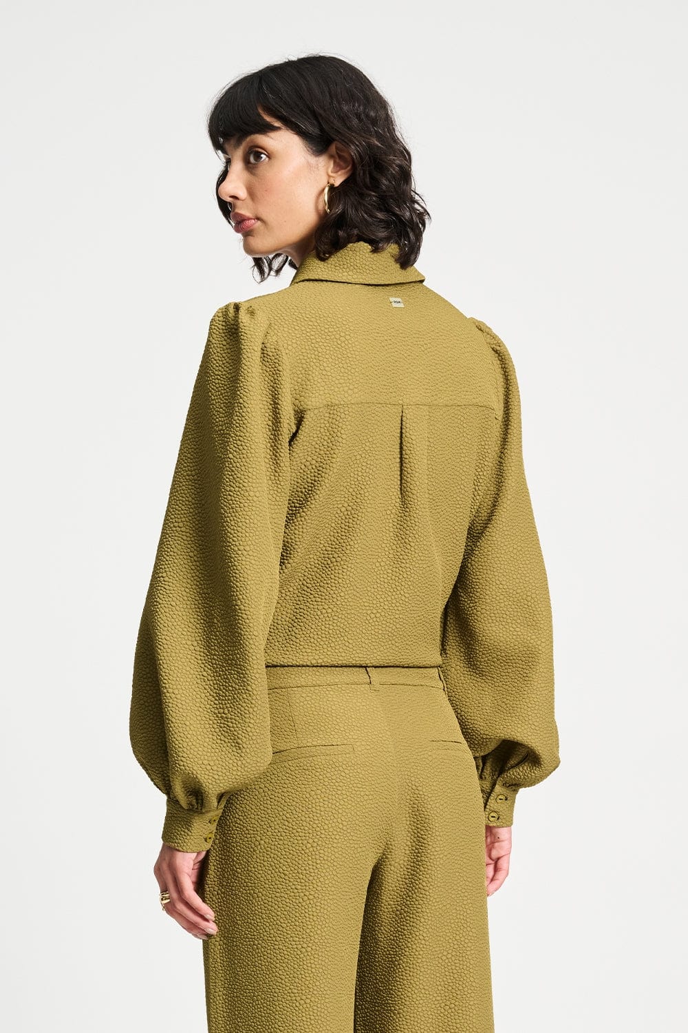 BLUSE - Bubble Fresh Olive