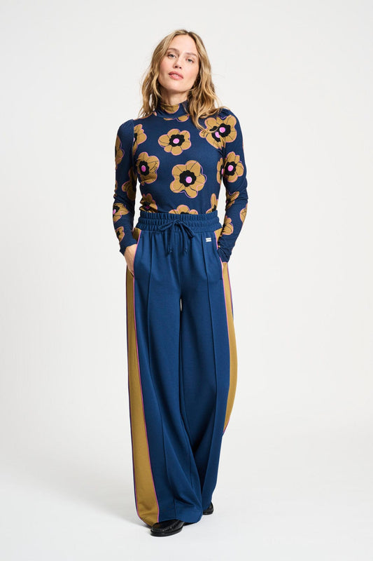 HOSE- Colourblock Nightfall Blue