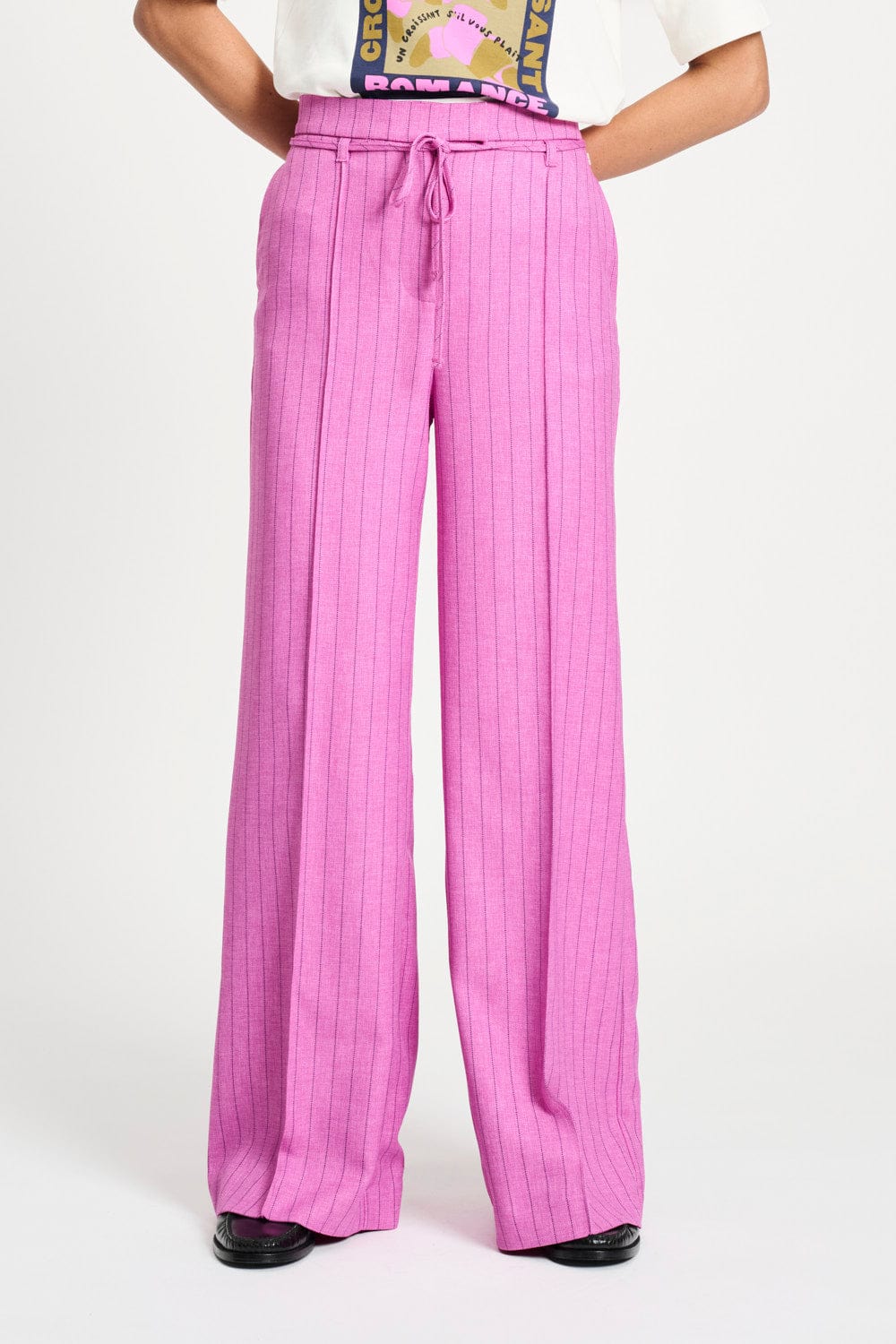 HOSE- Rose Doux Striped