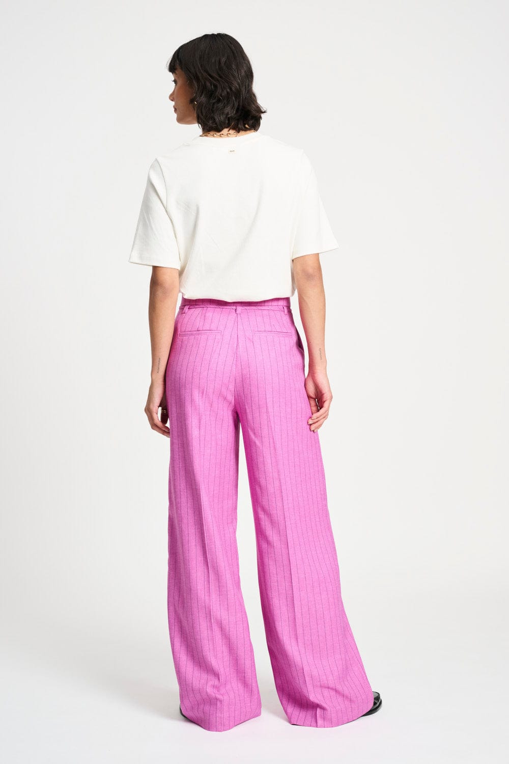 HOSE- Rose Doux Striped