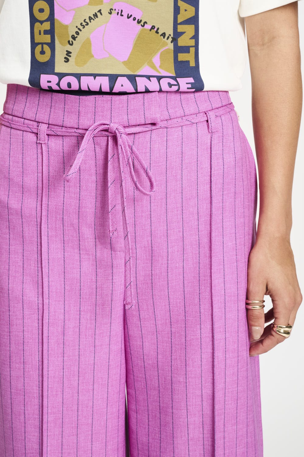 HOSE- Rose Doux Striped