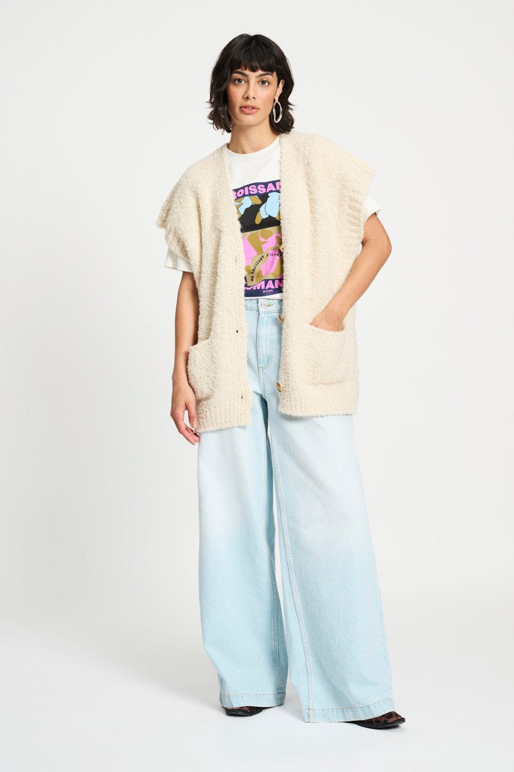 STRICKJACKE - Le Blanc