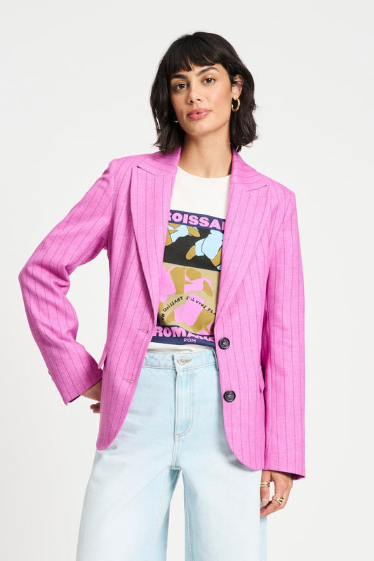 BLAZER - Rose Doux Striped