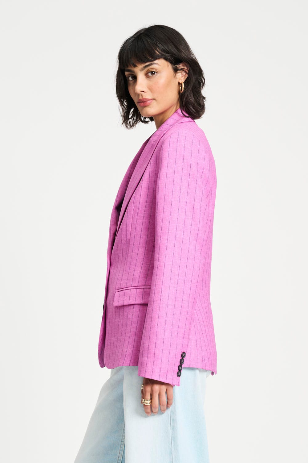 BLAZER - Rose Doux Striped