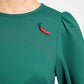 TOP - Kae Pine Green