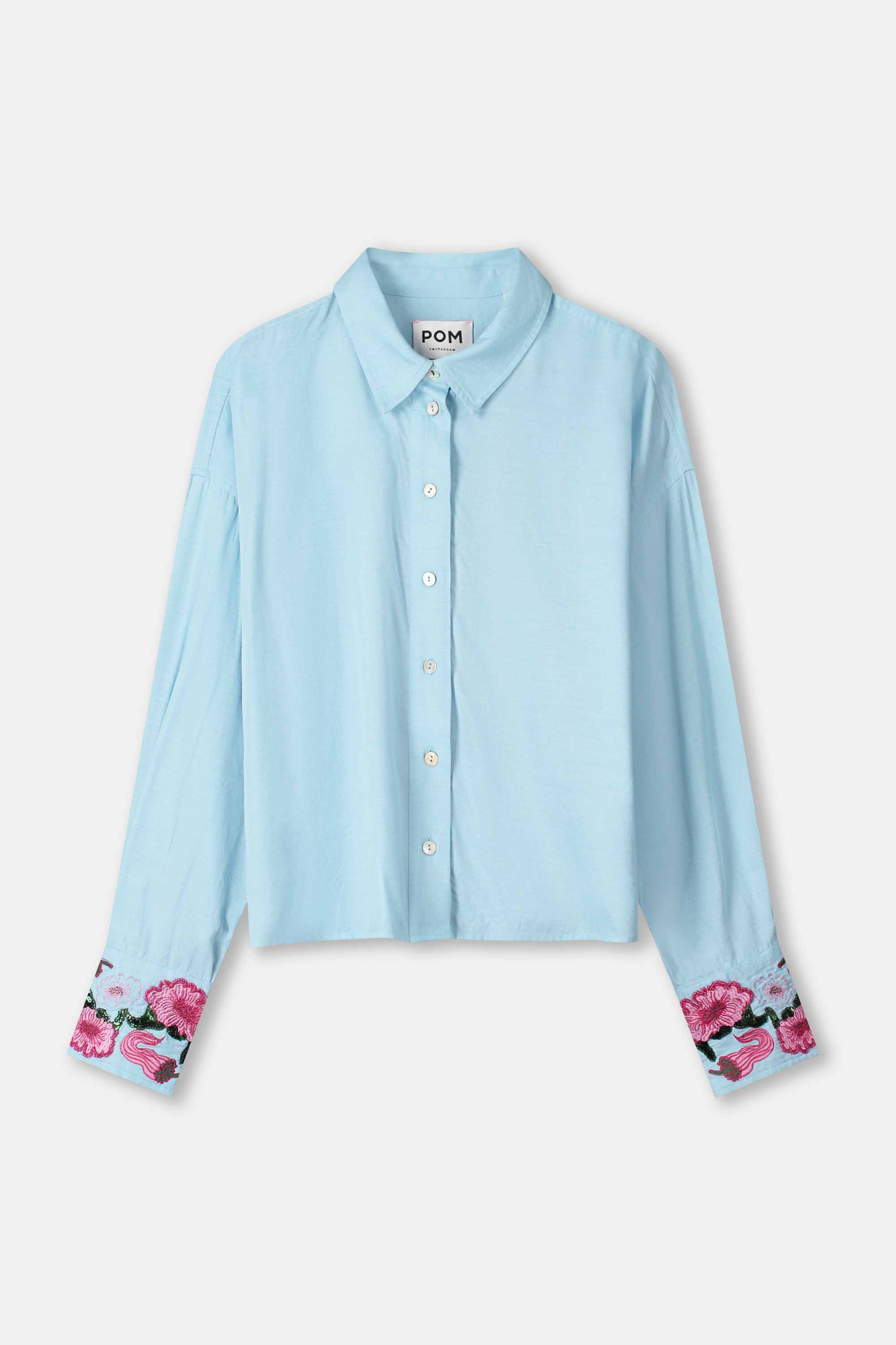 BLUSE - Sky Blue Melange