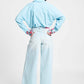 BLUSE - Sky Blue Melange