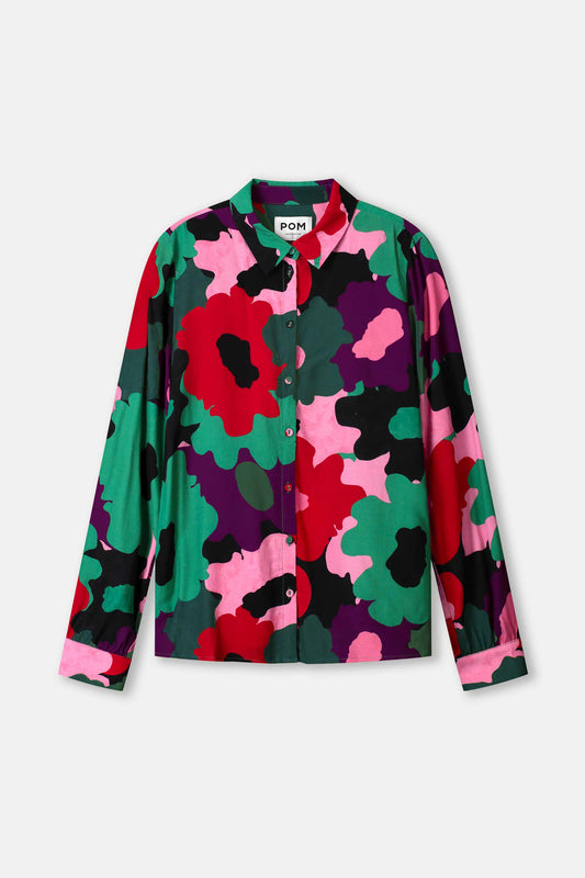 BLUSE - Mila Abstract Flower