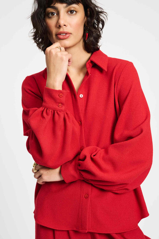 BLUSE - Chili Red