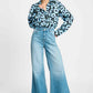 BLUSE - Wild Flowers Blue