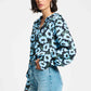 BLUSE - Wild Flowers Blue