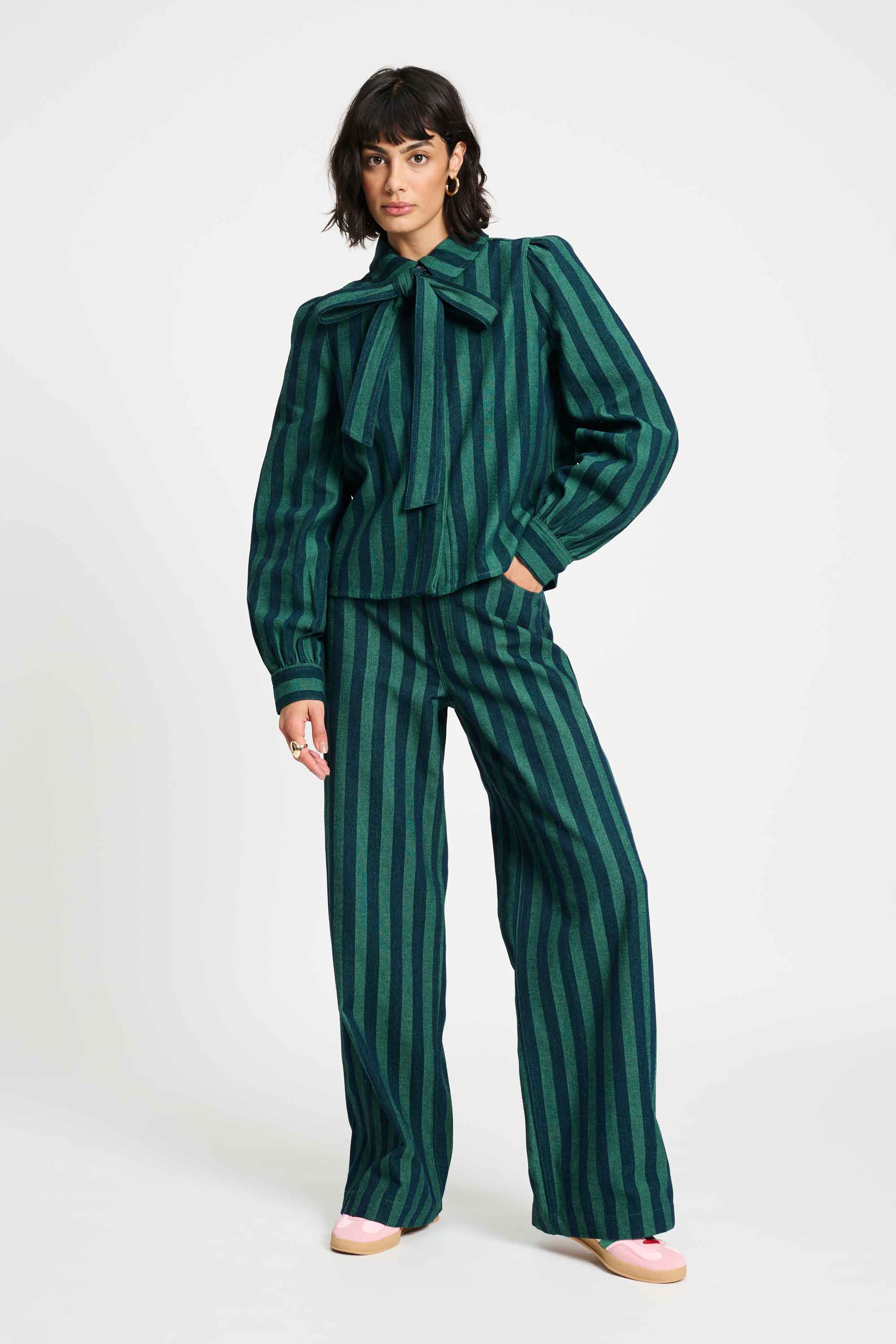 JEANS - Denim Striped