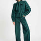 BLUSE - Denim Striped