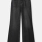 JEANS - Flare Washed Black