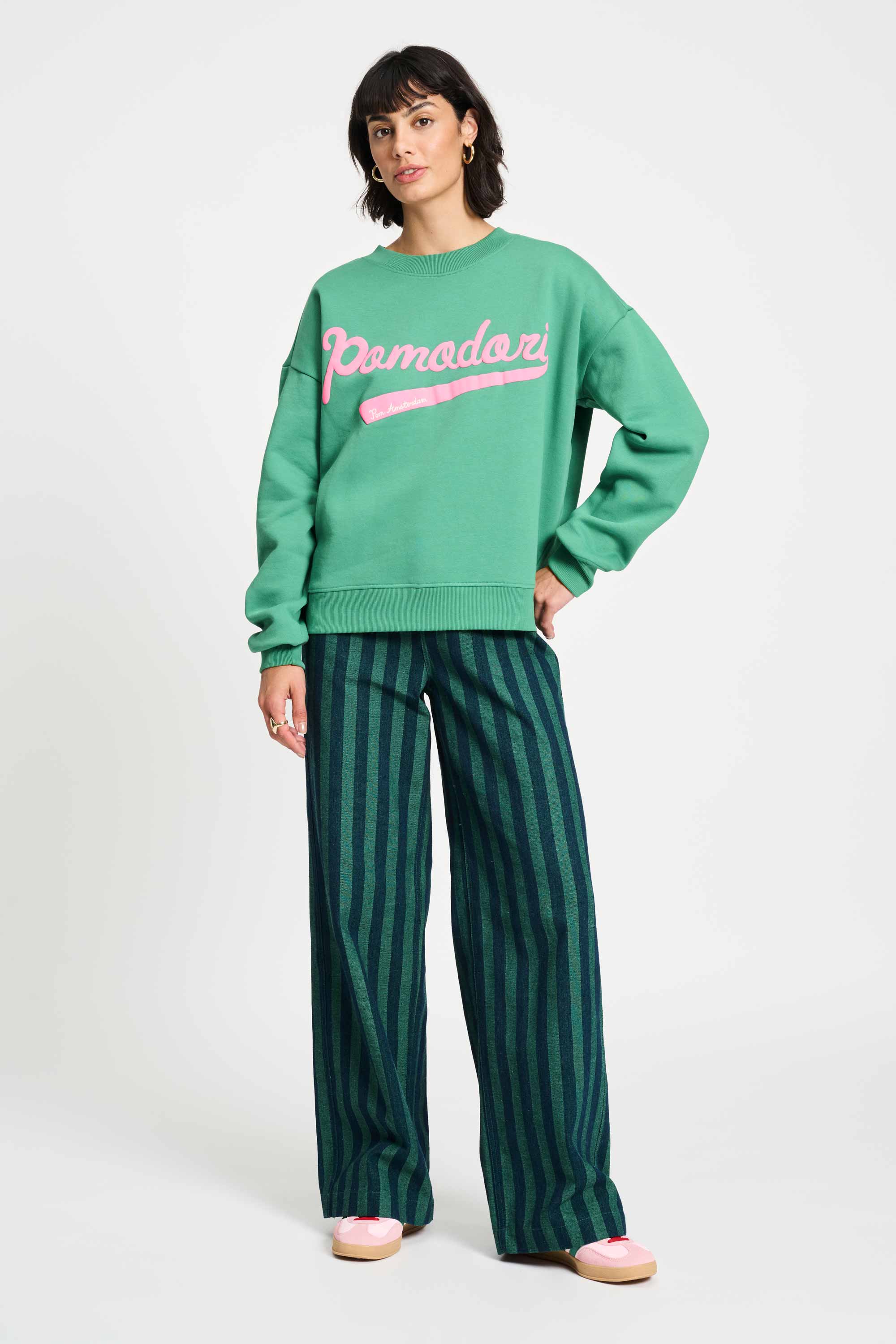 SWEATER - Pomodori Pine Green