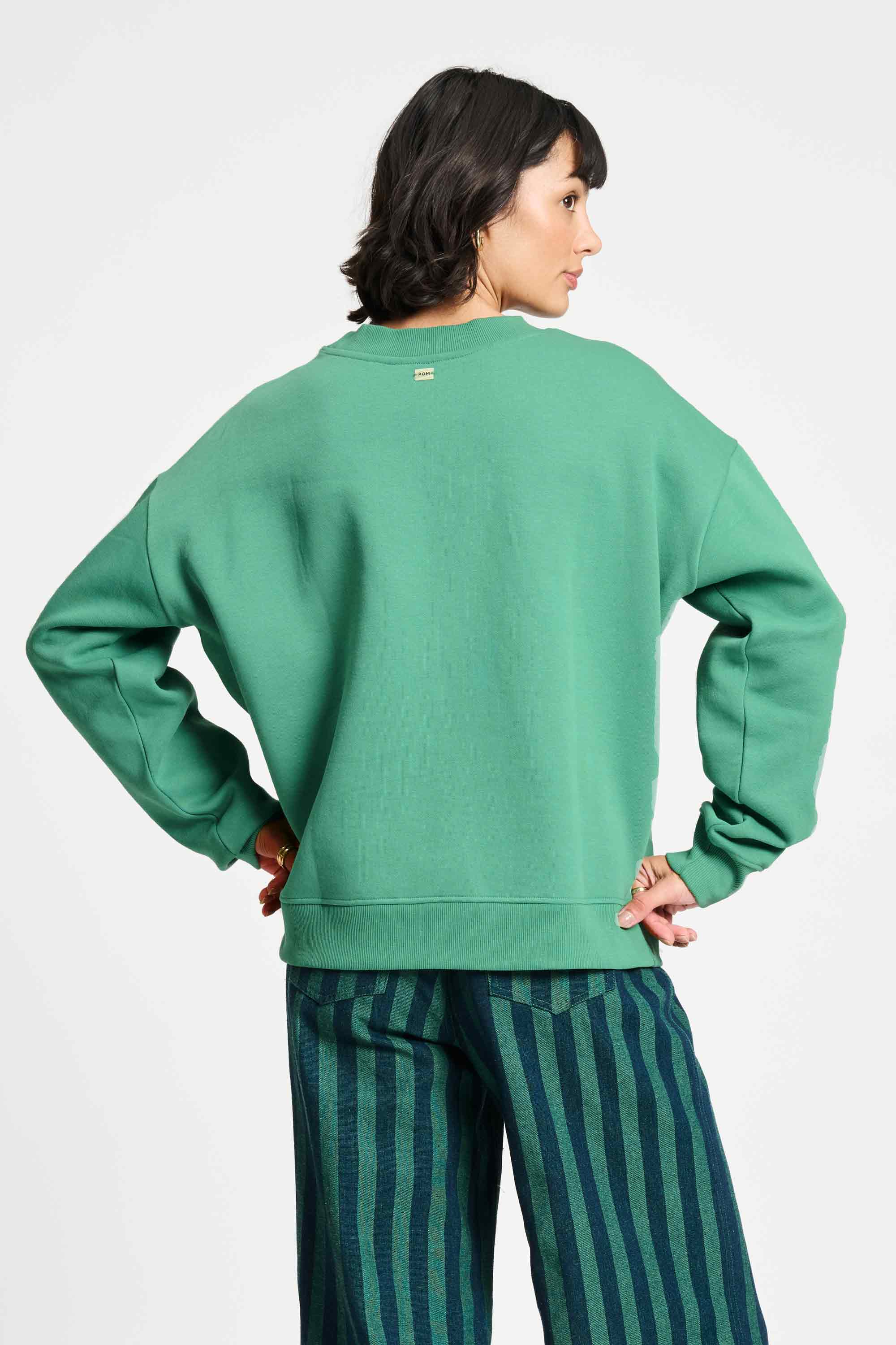 SWEATER - Pomodori Pine Green