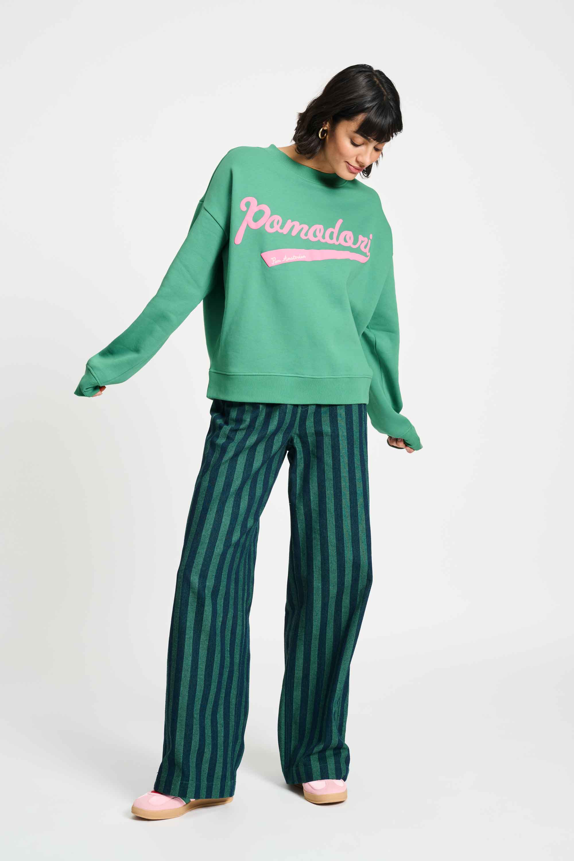 SWEATER - Pomodori Pine Green