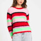 SWEATER - Brushed Stripes Green